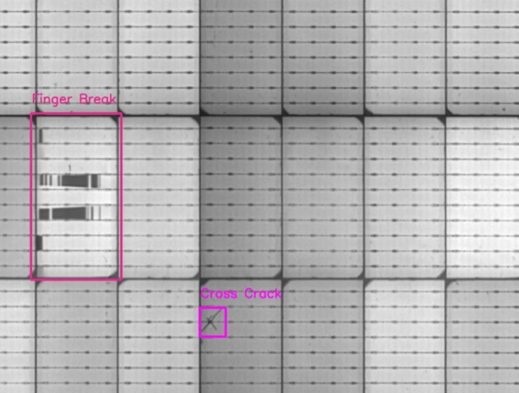 EL Defect Identification Image