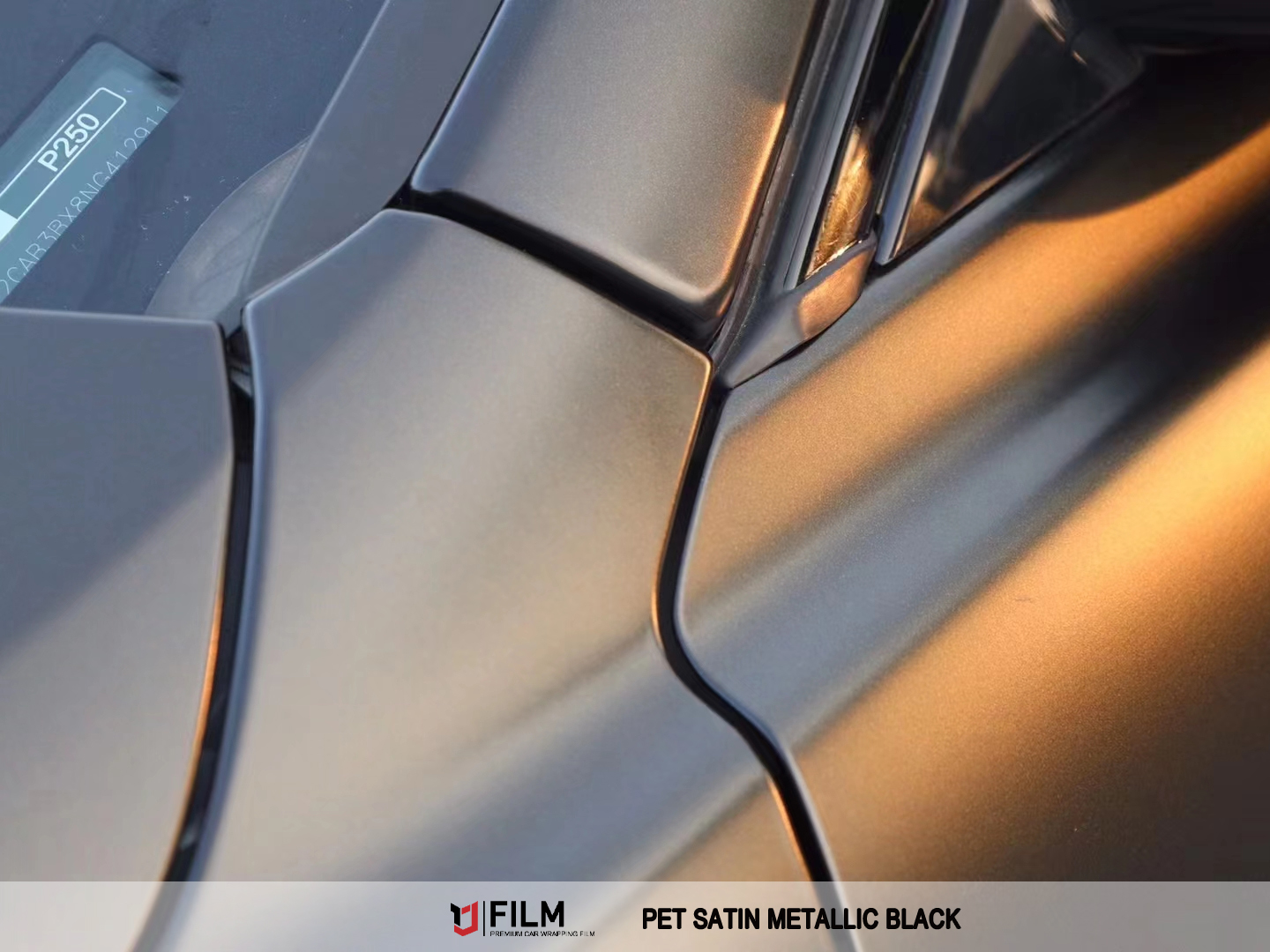 car wrap black