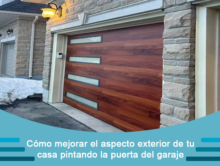 Cómo pintar la puerta del garaje