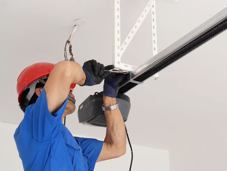 install garage door opener