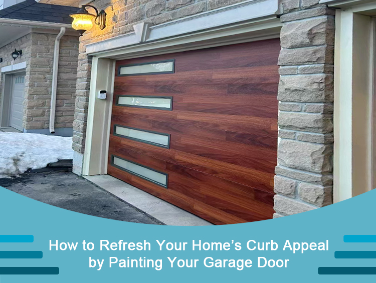 how to paint garage door