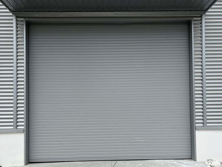 roll-up garage door