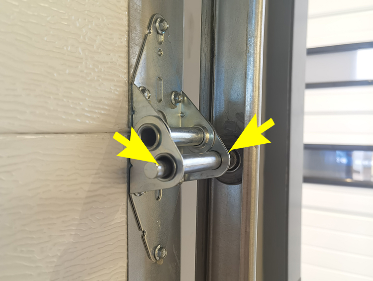 lubricate garage door rollers