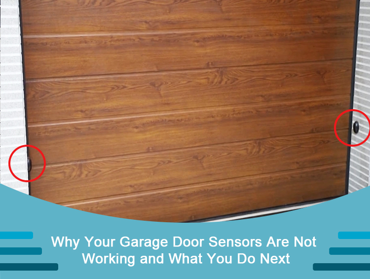 garage door sensors not working