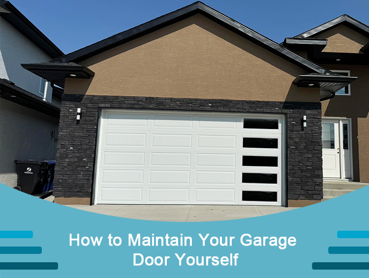 how to maintain garage door