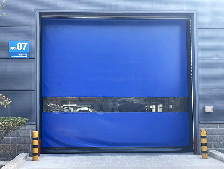 zipper high speed door