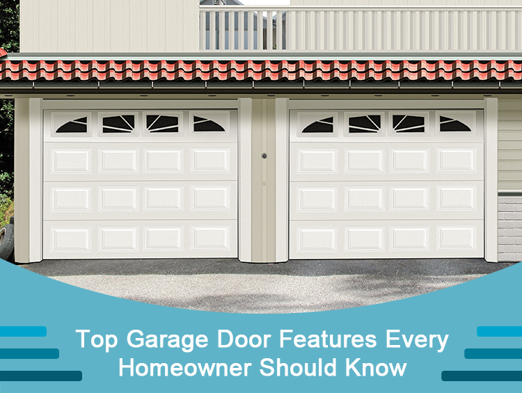 garage door features