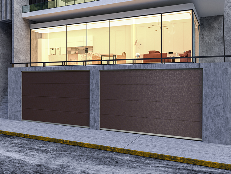 garage door panel features