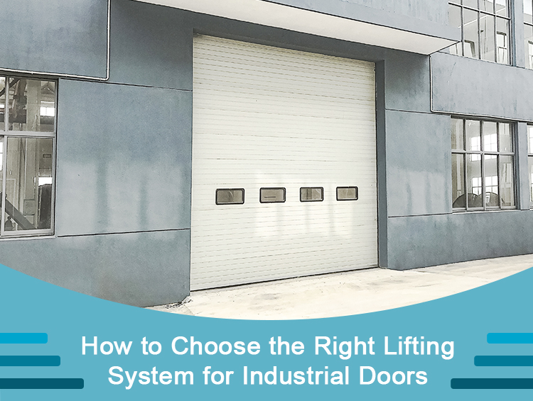 industrial lifting door