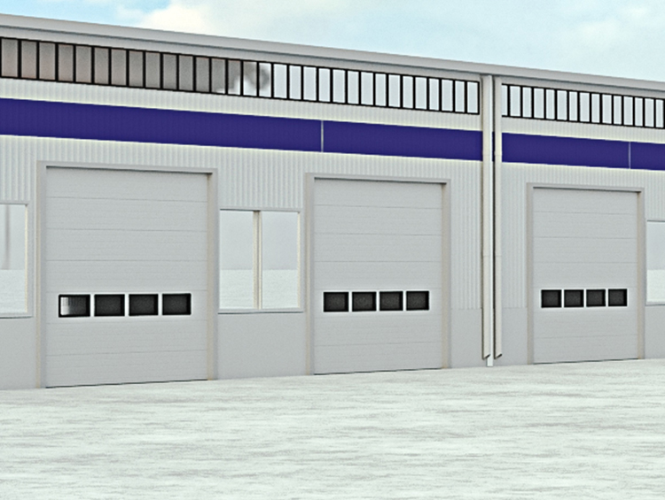 Sistemas de levantamiento de puertas industriales