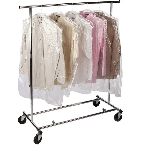Plastic garment bags