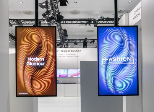 window facing display