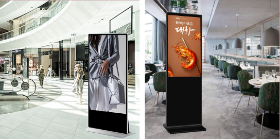 digital signage for sotre windows displays