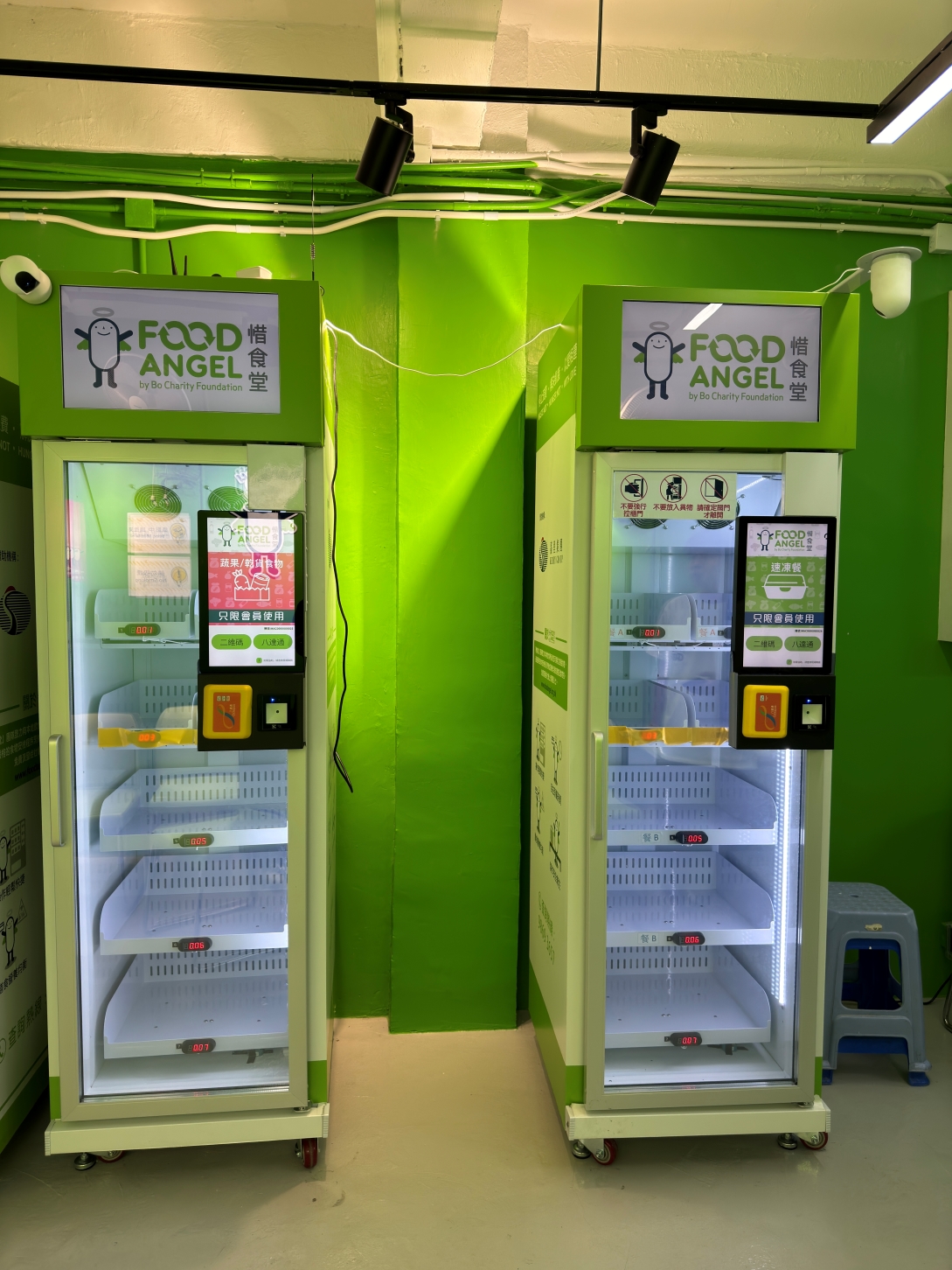 Our smart vending machine in HONGKONG