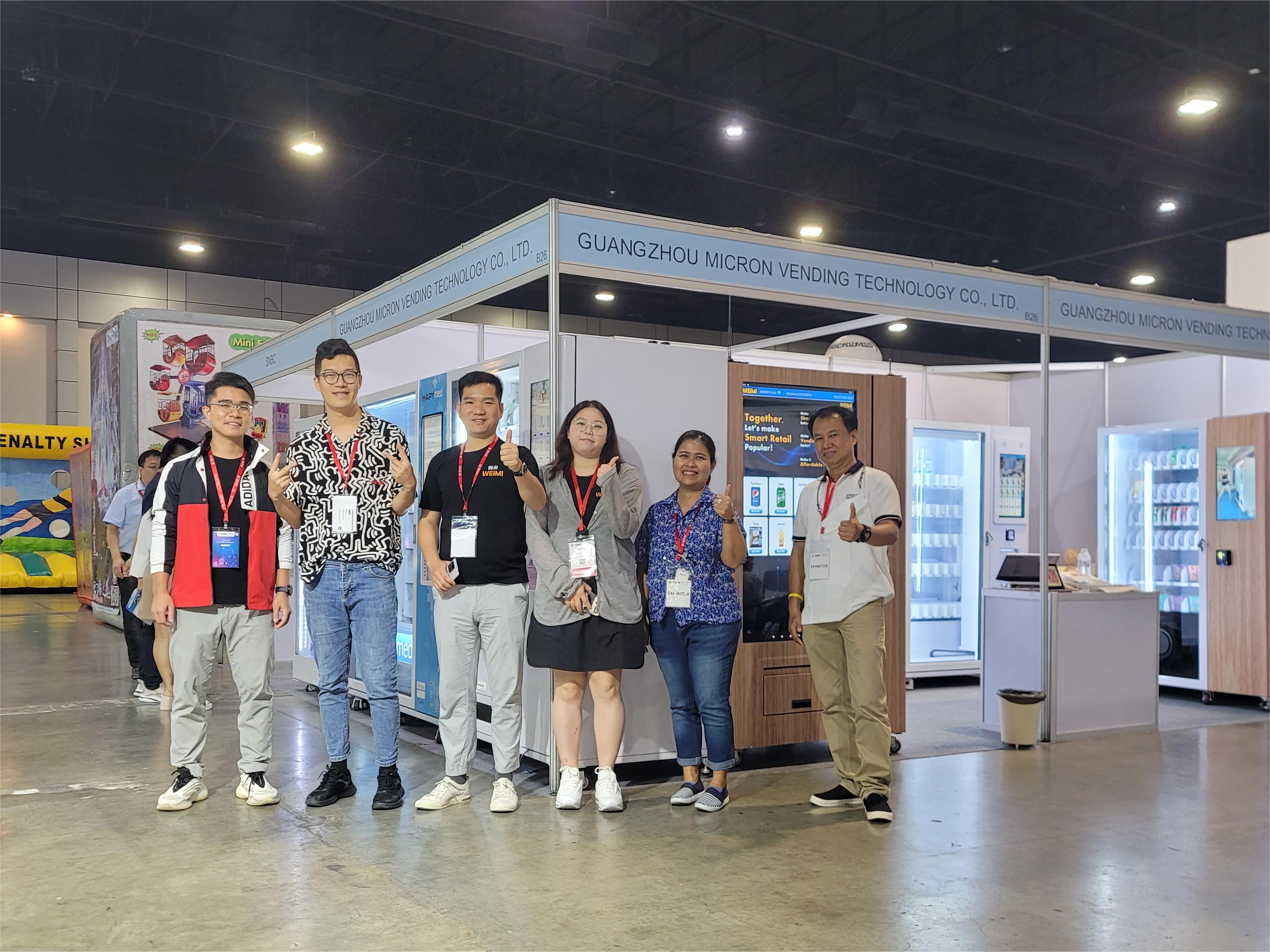 WEIMI Smart Vending Machines Boost Sales in Thailand with Electronic Payments Integration