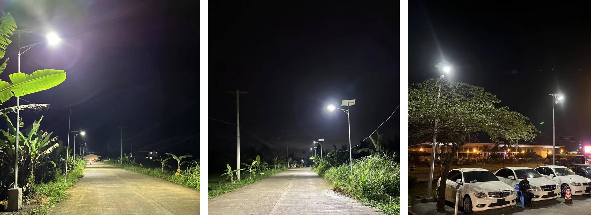 solar powered street lights with pole