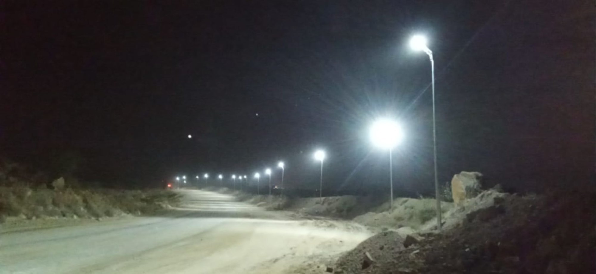 solar lighting street light