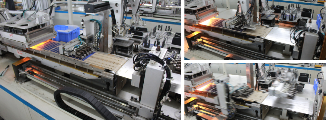Solar panel manufacturing workshop