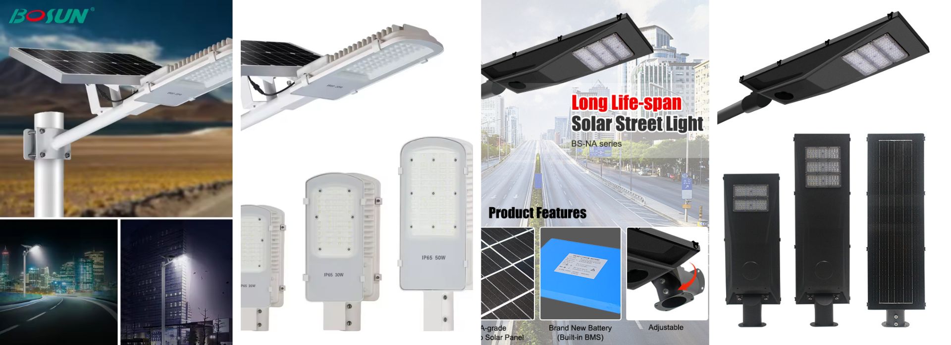 all in one solar street light