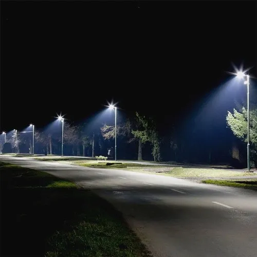 BOSUN Lighting solar led street lights at night