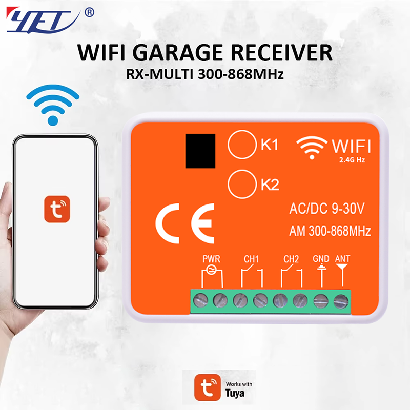 RX-MULTI 300-868mhz tuya receiver