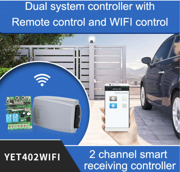 smart garage door controller