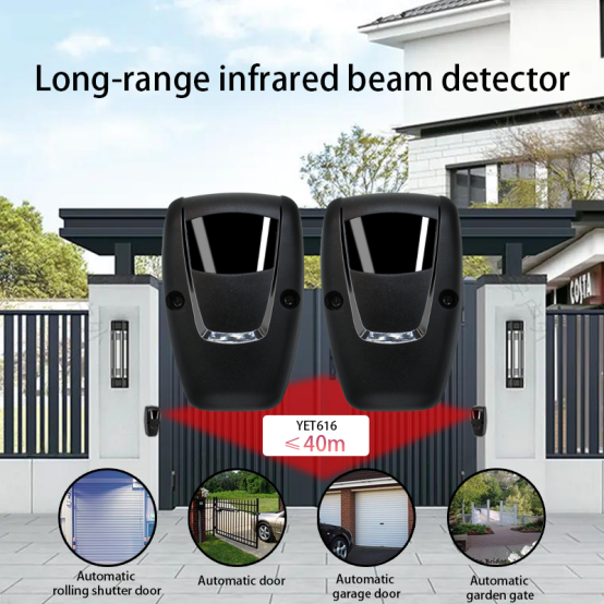 photocell beam sensor