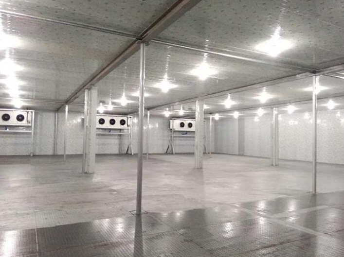 cold storage room for meat
