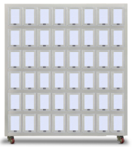Weimi free-match room-temperature locker vending machine 48 lockers