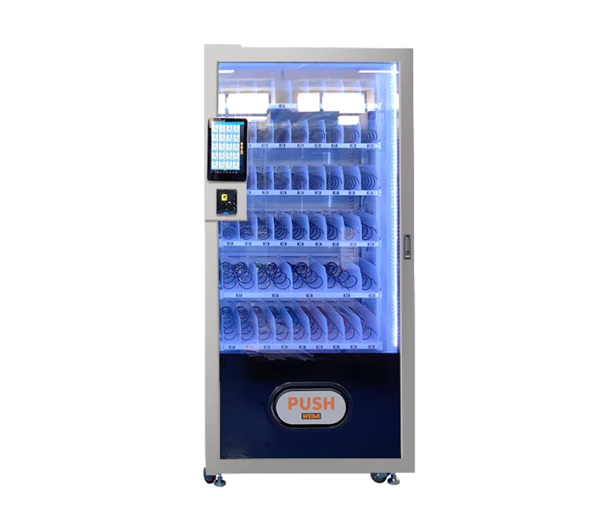 2024 Malaysia Retail Technology & Supermarket Equipment Expo Small Vending Machine with 10-inch Touchscreen