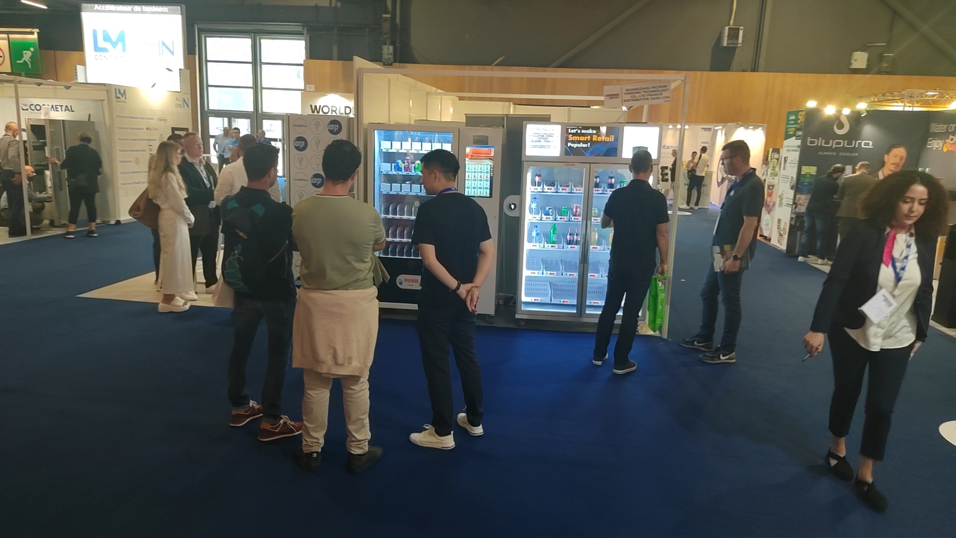 WEIMI Micron participated in Vending show 2023 in Paris