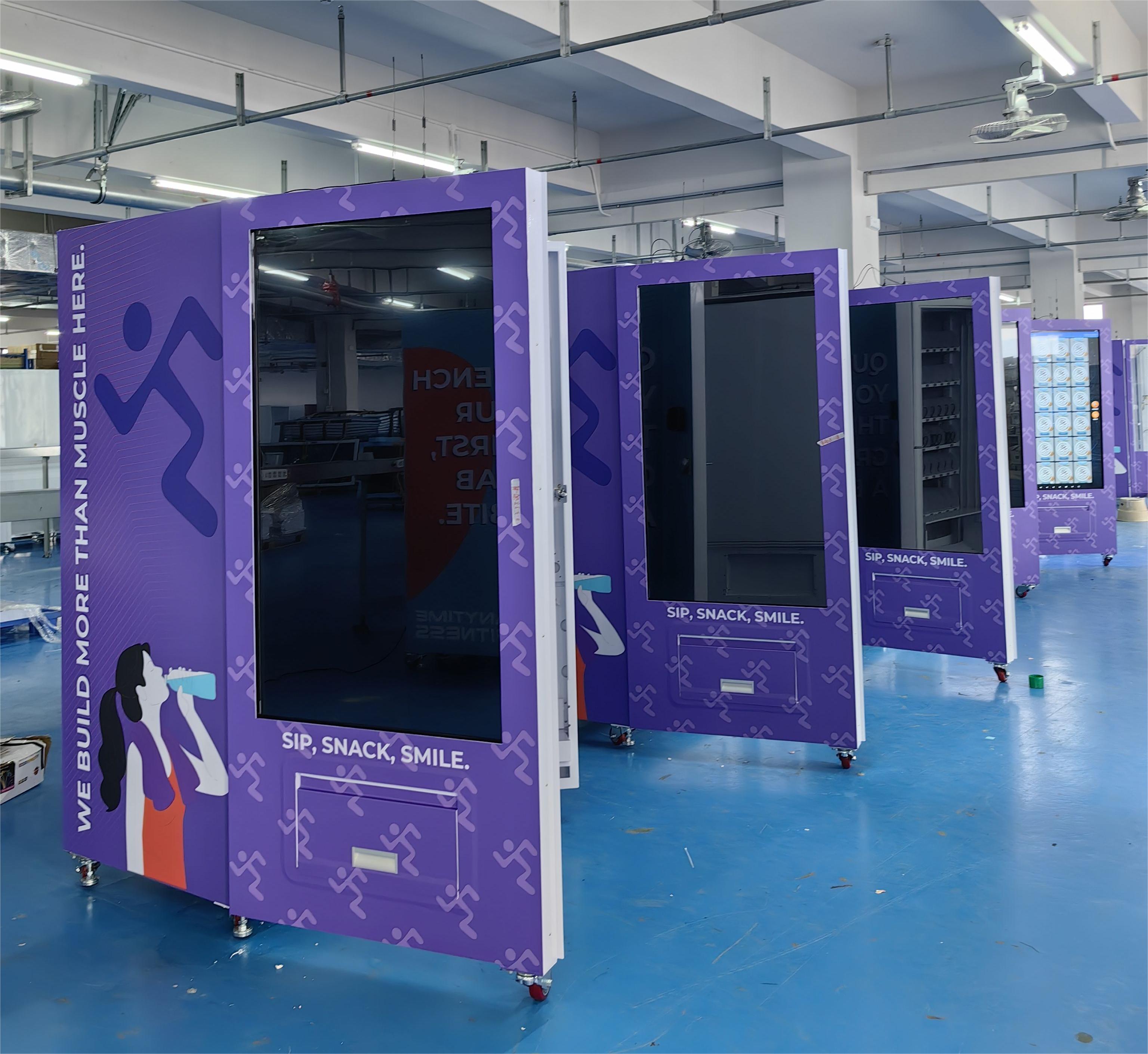 Anytime Fitness Vending Machine Innovative Gym Amenities