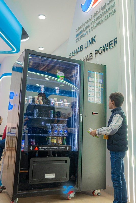 Sahab Libya Showcases Smart Vending Technology at TAQNYA EXPO 2025