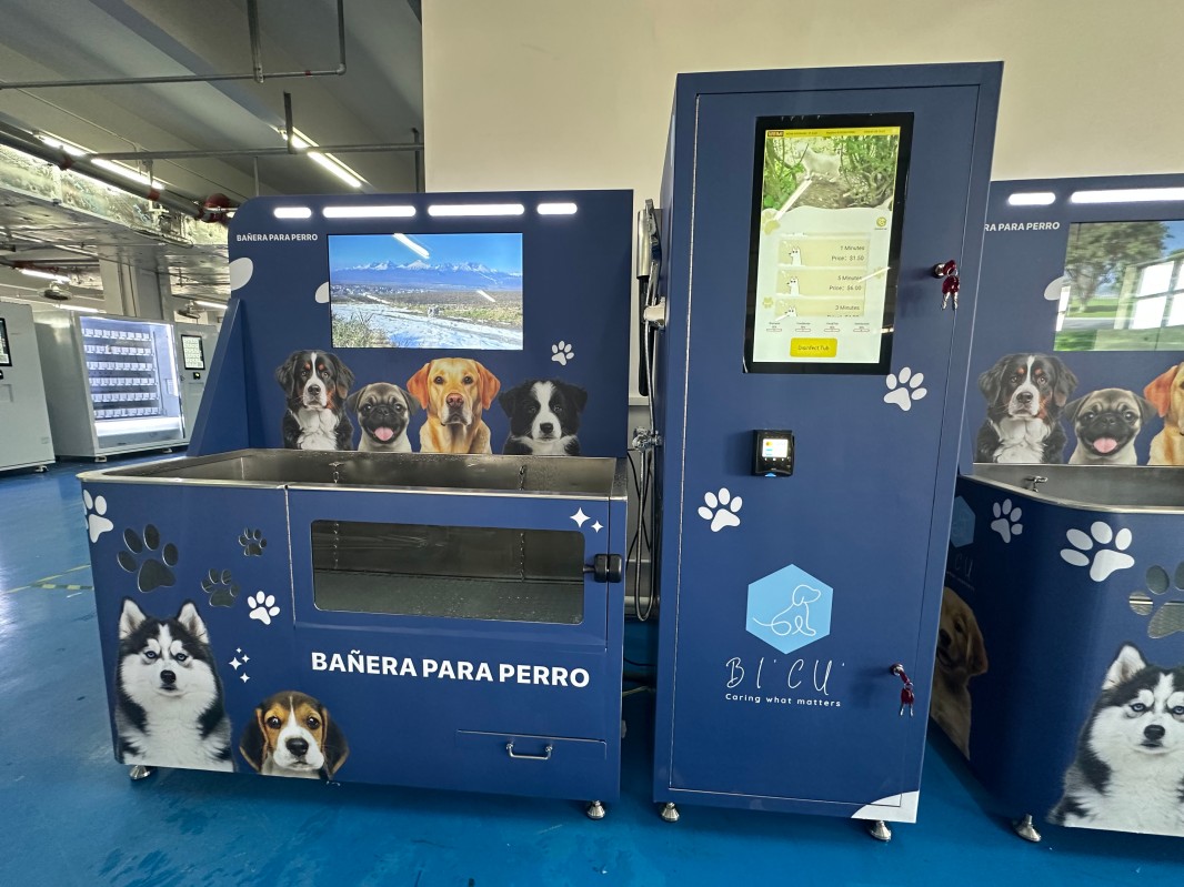 Self-Service Dog Wash Machine