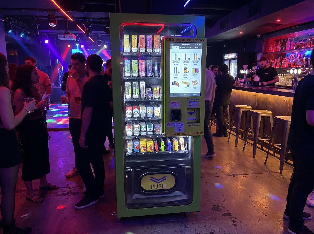 Cigarette Dispenser Machines at a nightclub