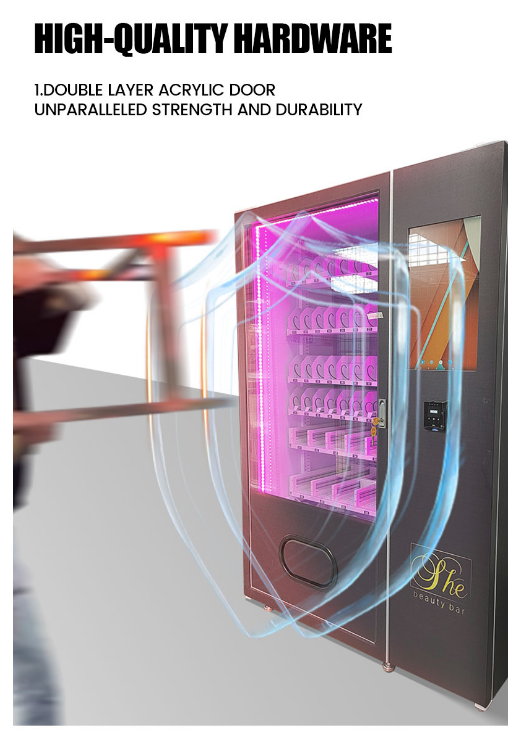 Micron High-Security Snacks Vending Machine in Azerbaijan