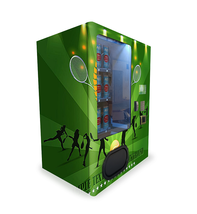 Table top vending machine in Brazil