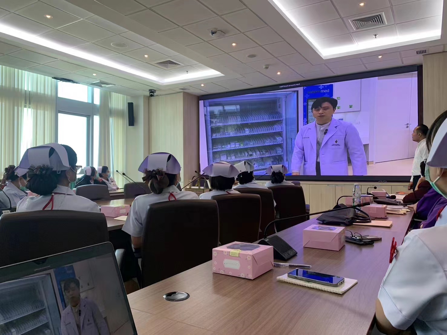 HAPYmed Automated Dispensing Machines in Thai Hospital