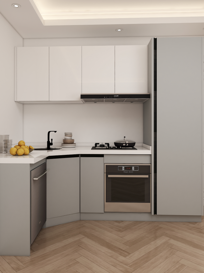 Core Advantages of the L-Shaped Kitchen