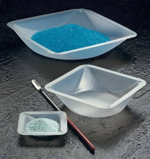 lab weighing dish