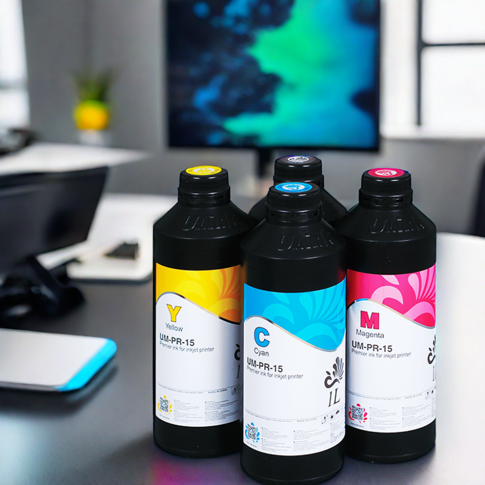 La tinta fluorescente uv es un producto de impresión excepcional. Brilla de manera atractiva bajo luz UV, creando efectos visuales único. Ideal para materiales diversos, ofrece alta intensidad de color y buena adherencia.