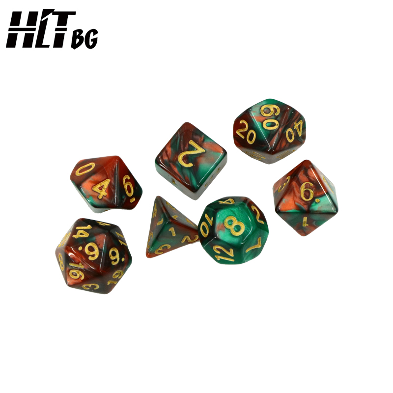 acrylic dice