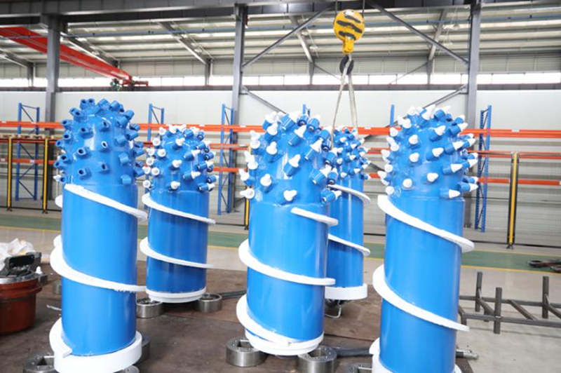 The Drum Cutter install on the shield machine to become a construction master
