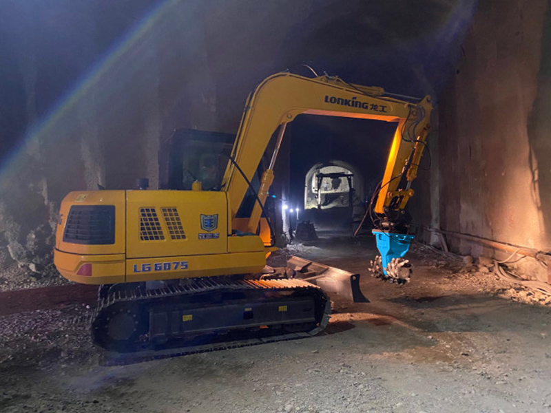 Yichen Drum Cutter Used In Tunnel Construction