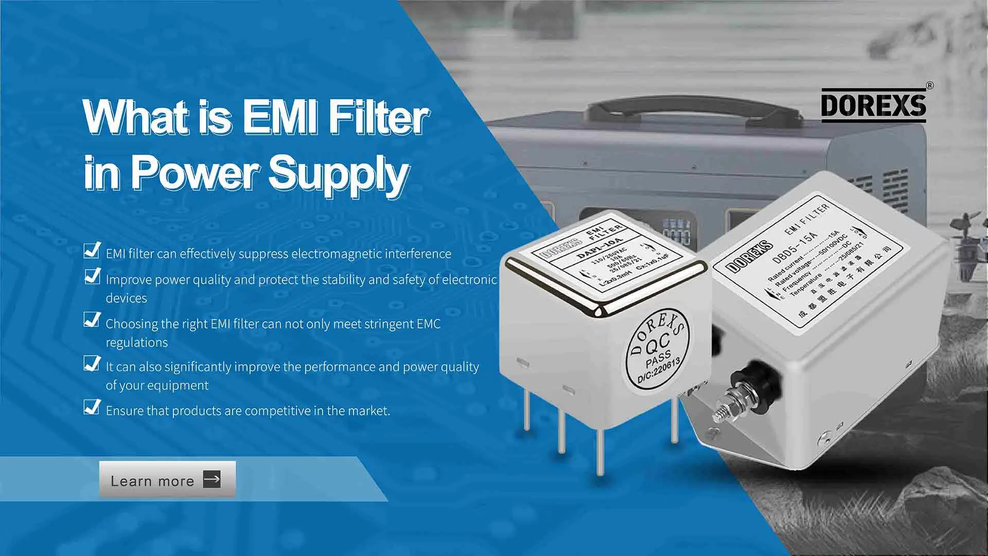 What is EMI Filter in Power Supply