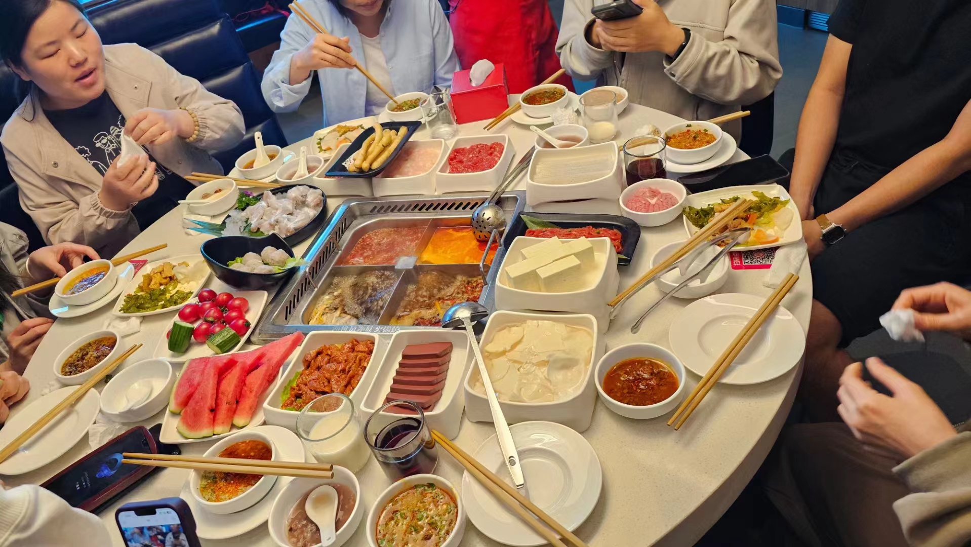 Aifute Home Team Hotpot Dinner Celebration