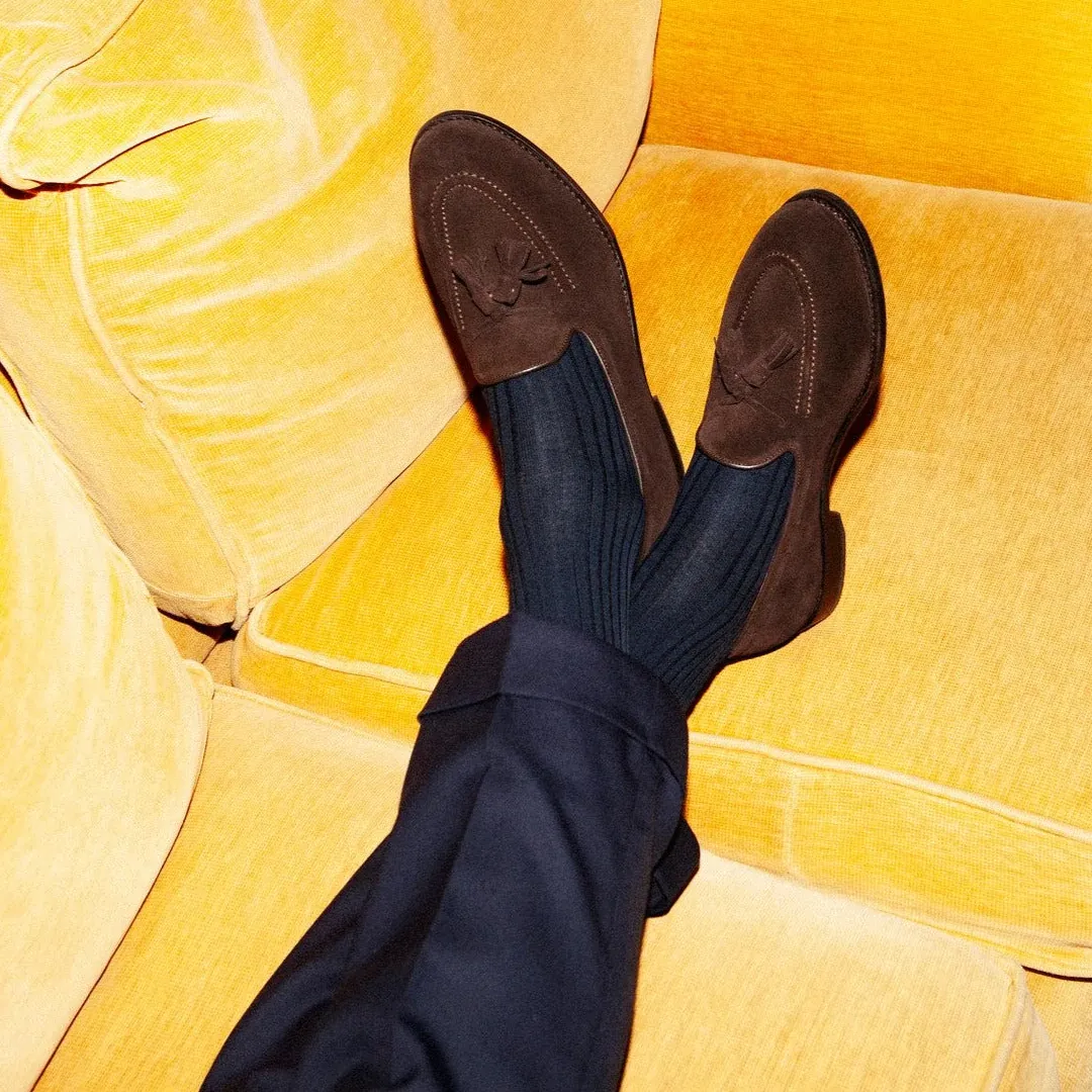suede loafer