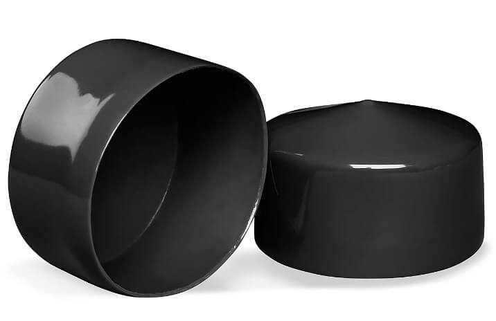 plastic caps for tubing