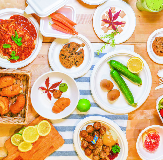 Let Biodegradable Sugarcane Bagasse Tableware into Our Life