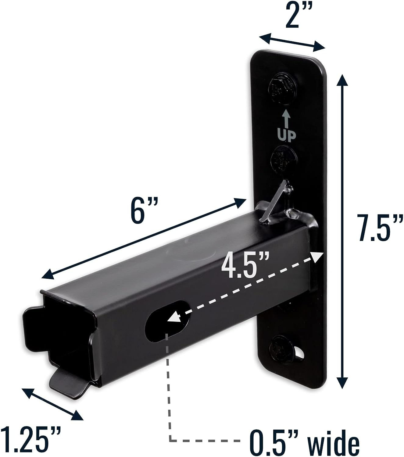 Hitch Wall Mount, Bike and Cargo Rack Hanging Garage Organizer, Trailer Hitch Receiver Storage